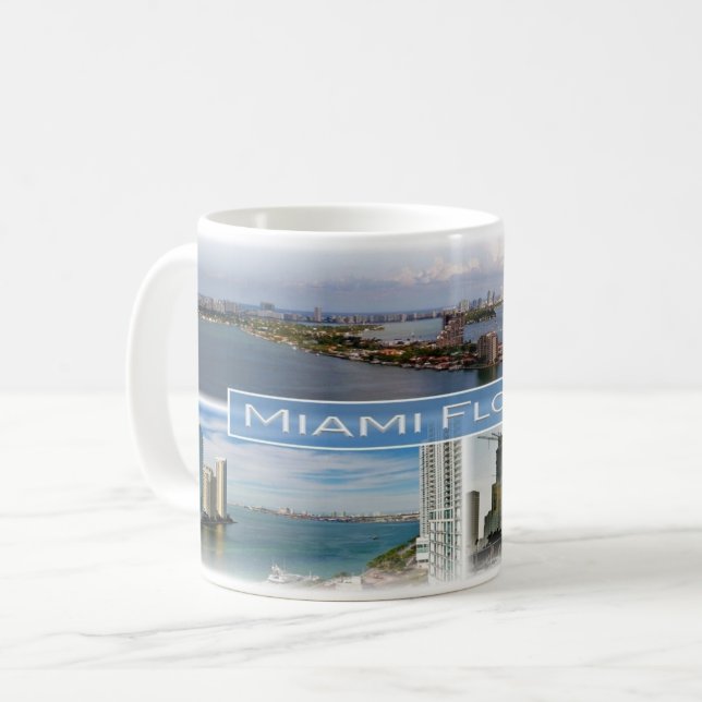 Mug US Florida - Miami - (Devant gauche)