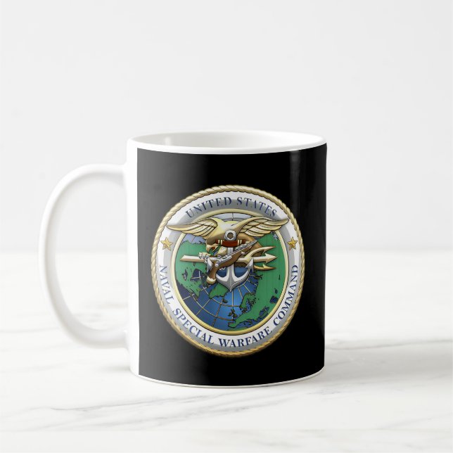 Mug US Naval Special Warfare Command Nswc Militaire Ve (Gauche)