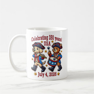 Mug USA 250th Anniversary Souvenir - Patriotique