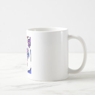 Mug USA Celebration : Lovely Fun Text Dynamic Art