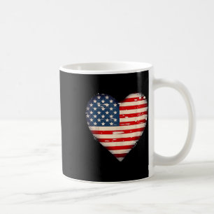 Mug Usa Drapeau Coeur American Patriotic Memorial Day