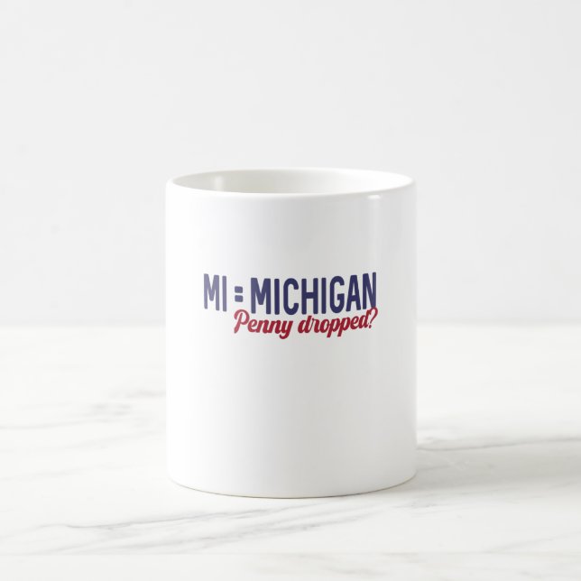 Mug USA - MI = Michigan Pas Minnesota Confusion (Centre)