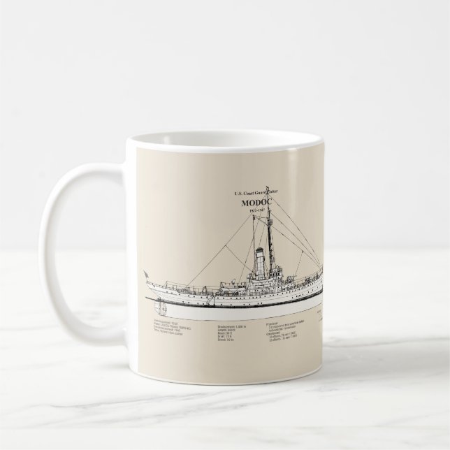 Mug USCG Cutter Modoc wpg-46 - SBD (Gauche)