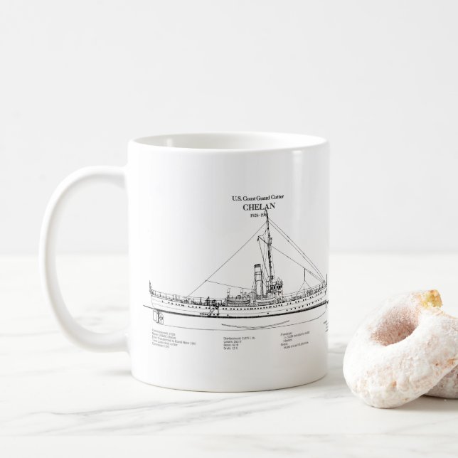 Mug USCGC Chelan - SBD (Avec donut)