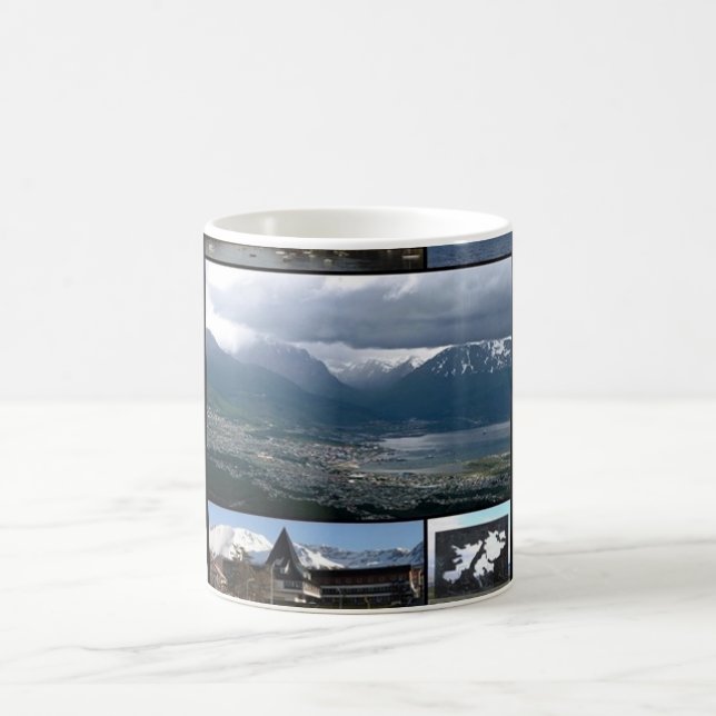 Mug Ushuaia - I Love - Argentine - (Centre)