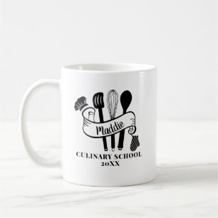 Mug Ustensile de cuisine personnalisé pour école de cu