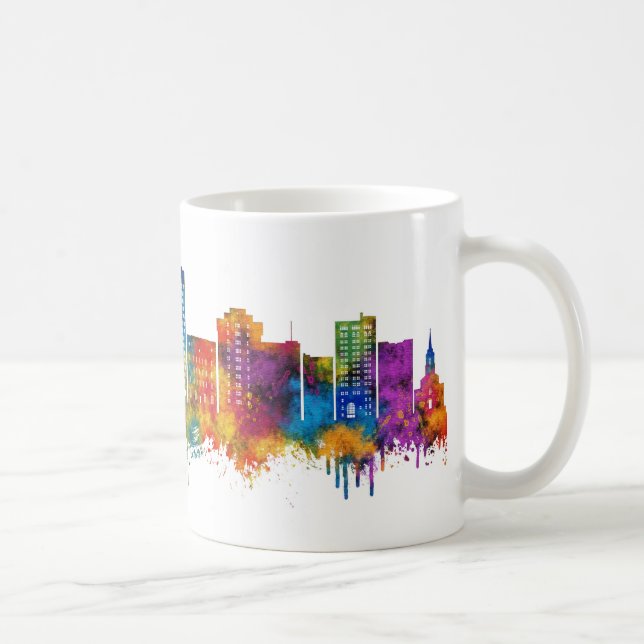 Mug Utica New York Skyline (Droite)
