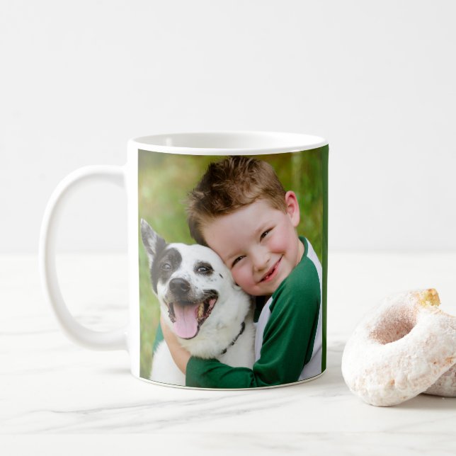 Mug Utilisation faite sur commande votre propre photo (Avec donut)
