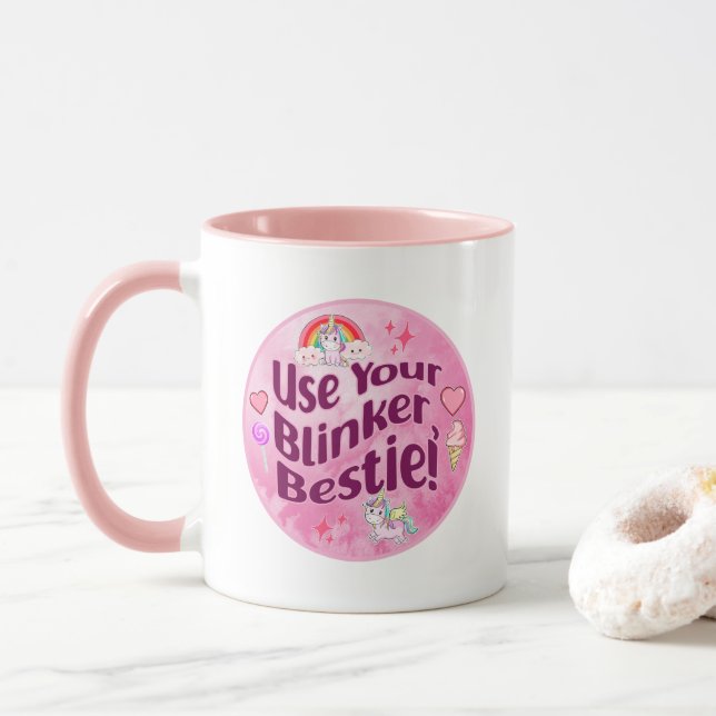 Mug Utilise Ton Cavalier, Bestie ! BFF Best Friends He (Avec donut)