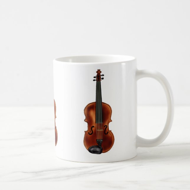 Mug V est pour le violon (Droite)