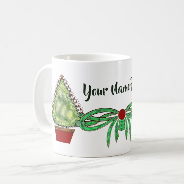 Mug Vacances Cloches en argent (Devant gauche)