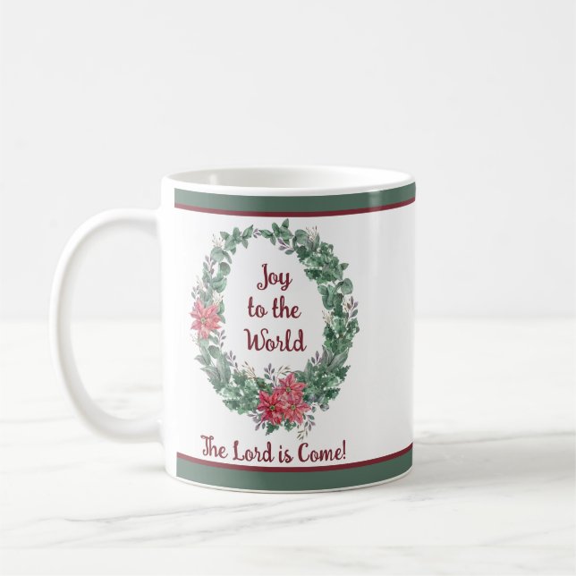 Mug Vacances de Noël personnalisées (Gauche)
