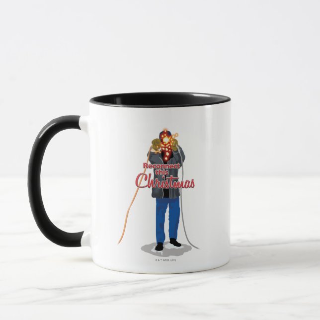 Mug Vacances de Noël | Reconnectez ce Noël (Gauche)