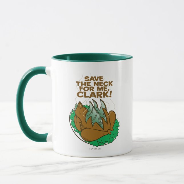 Mug Vacances de Noël | Sauvez le cou pour moi, Clark ! (Gauche)