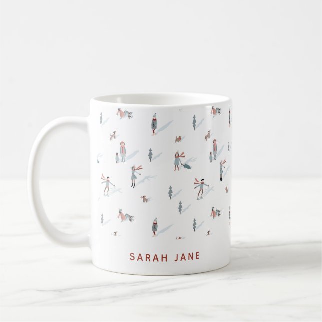 Mug Vacances d'hiver (Gauche)
