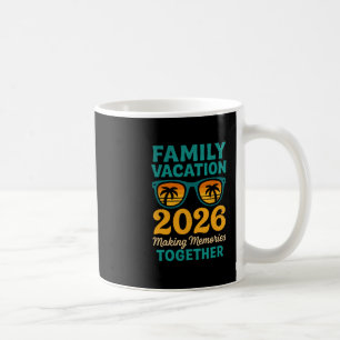 Mug Vacances en famille 2026 Souvenirs de coucher de s