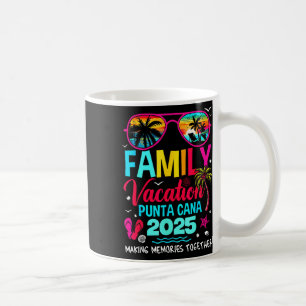 Mug Vacances en famille à Punta Cana 2025 Créer des so