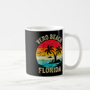 Mug Vacances en famille Vintage Retro Florida Vero Bea