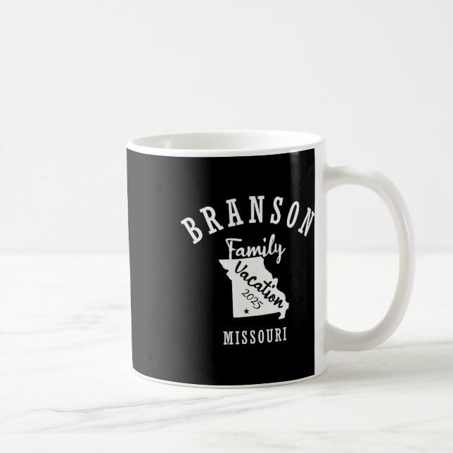 Mug Vacances famille Branson 2025 Vacay famille Branso (Droite)