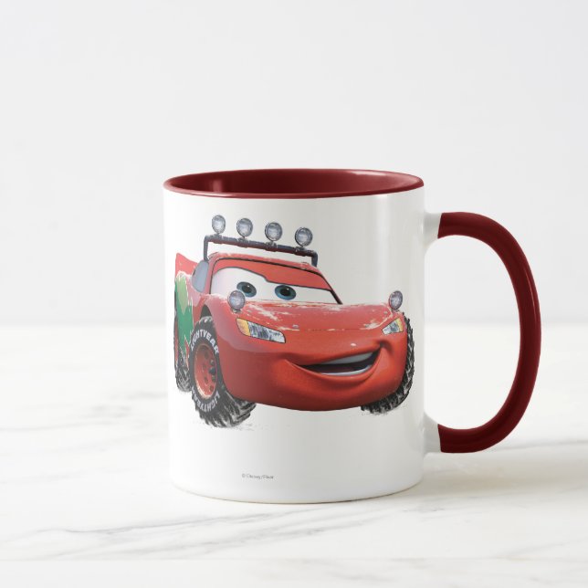 Mug Vacances Lightning McQueen (Droite)