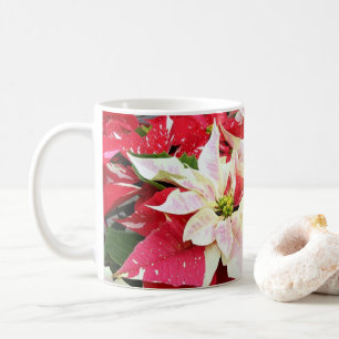 Mug Vacances Poinsettia Rouge et Blanc