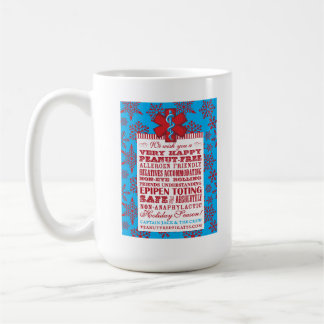 Mug Vacances Sans Arachide heureuses ! (Tasse)