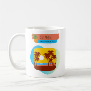 Mug Vacances tropicales familiales
