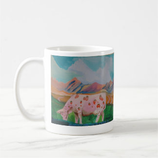 Mug Vache à lait de fraise par Stephen R.