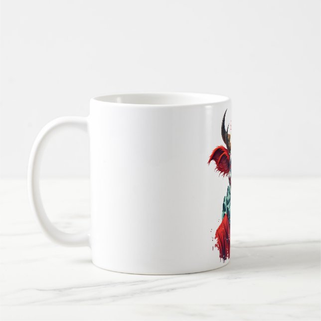 Mug Vache clown de la terreur (Gauche)