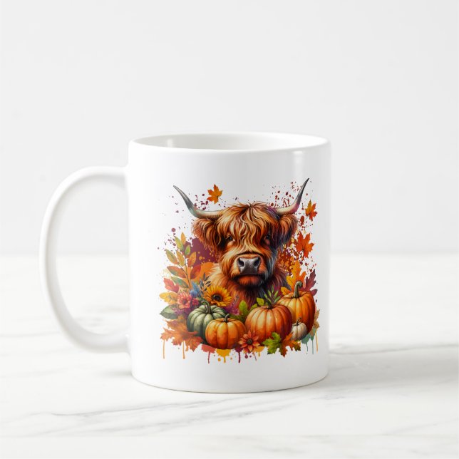 Mug Vache d'action de grâces (Gauche)