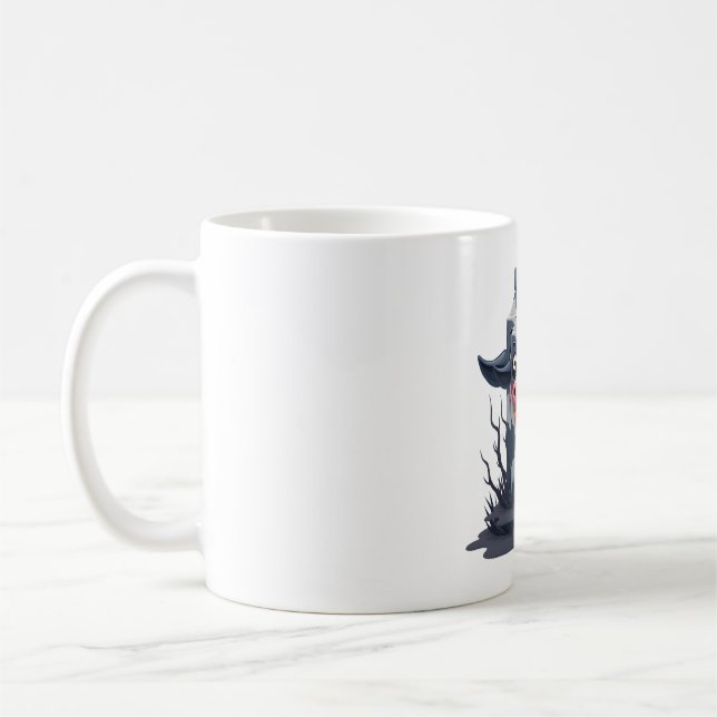 Mug Vache de carton de lait maudit (Gauche)