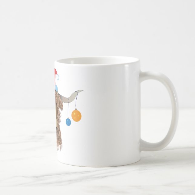Mug Vache de Noël (Droite)