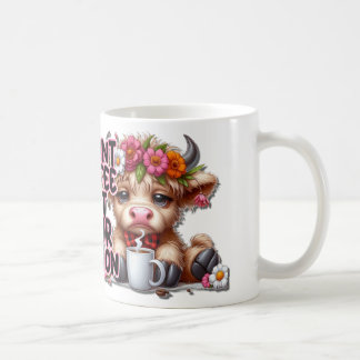 Mug Vache des Highlands lunatique