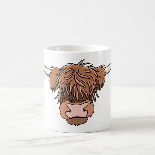Mug Vache des montagnes écossaise (Centre)
