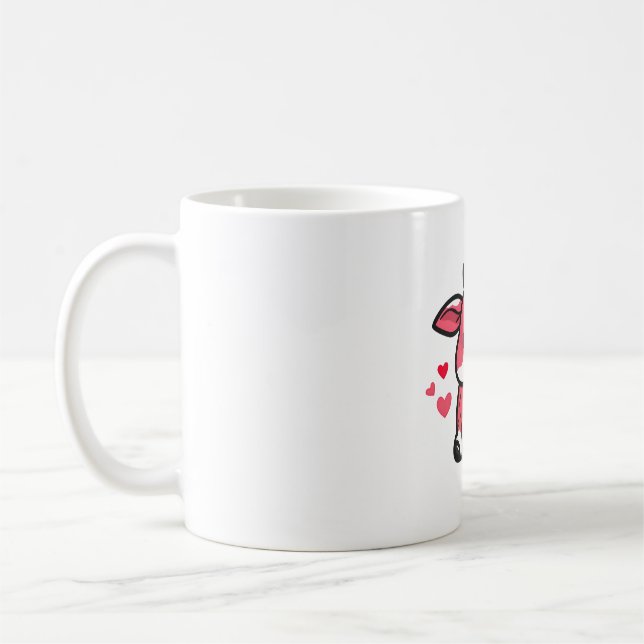 Mug Vache fraise  (Gauche)