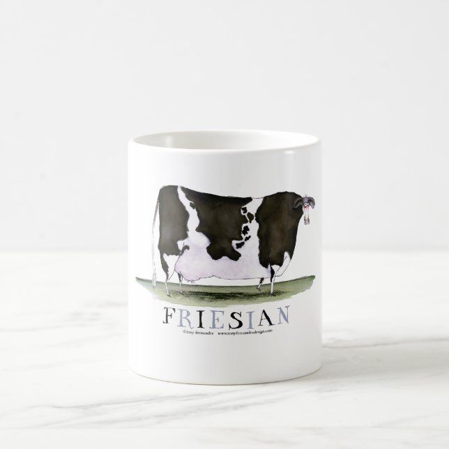 Mug vache frisonne, fernandes élégants (Centre)