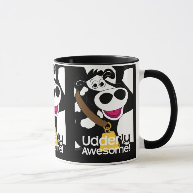 Mug Vache géniale âgée (Droite)