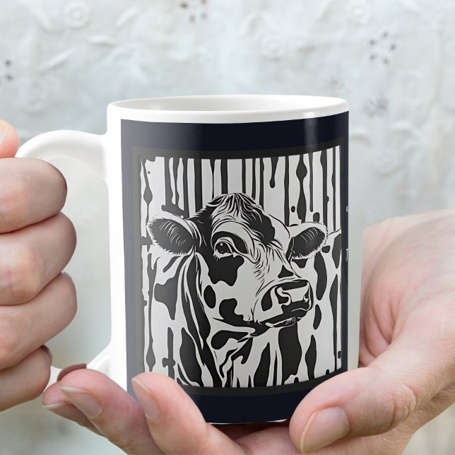 Mug Vache Jersey personnalisable (Créateur téléchargé)