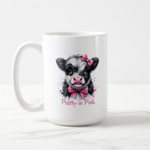 Mug Vache jolie en rose
