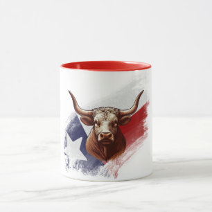 Mug Vache longhorne du Texas
