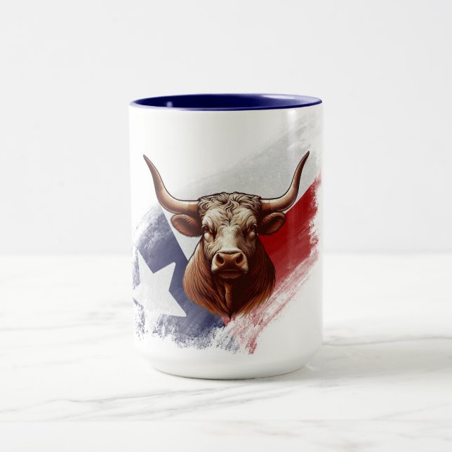Mug Vache longhorne du Texas (Centre)