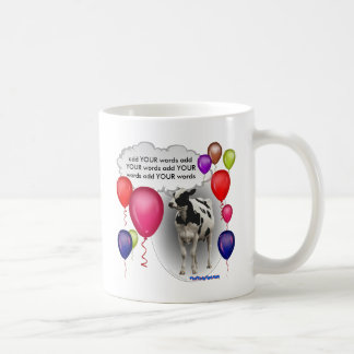 Mug vache parlante à anniversaire