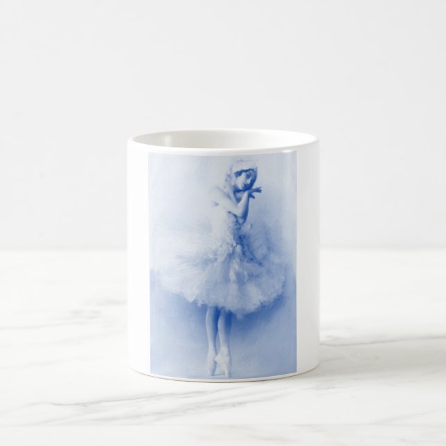 Mug Vacherin d'Anna de ballerine, bleu, cru, photo (Centre)