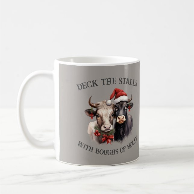 Mug Vaches de Noël Agritourisme Pays Russe (Gauche)