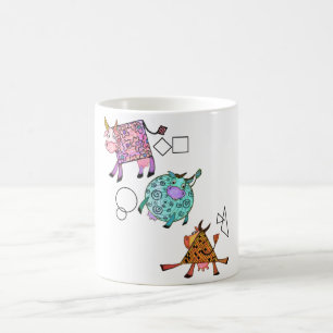 Mug Vaches volantes, boue pour enfants