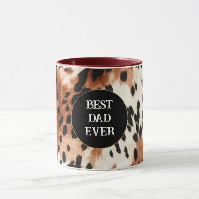 Mug Vachette animale à la crème Brown (Centre)