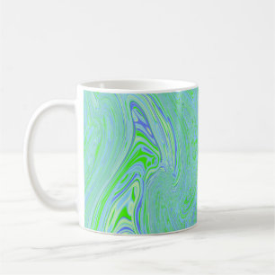 Mug Vague bleu vert Amoeba