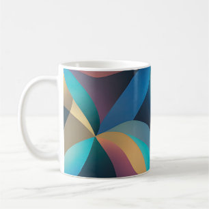 Mug Vagues et Tourbillons Abstraits 29