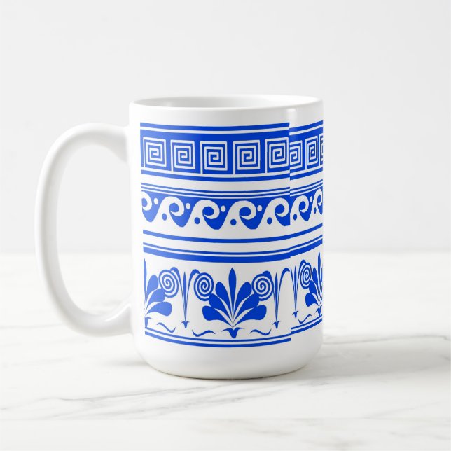Mug Vagues Néerlandaises bleues (Gauche)