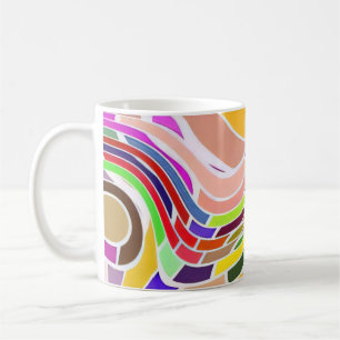 Mug Vagues Pop Arc-en-Ciel